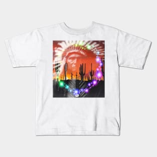 Native American Ghost Dance Kids T-Shirt